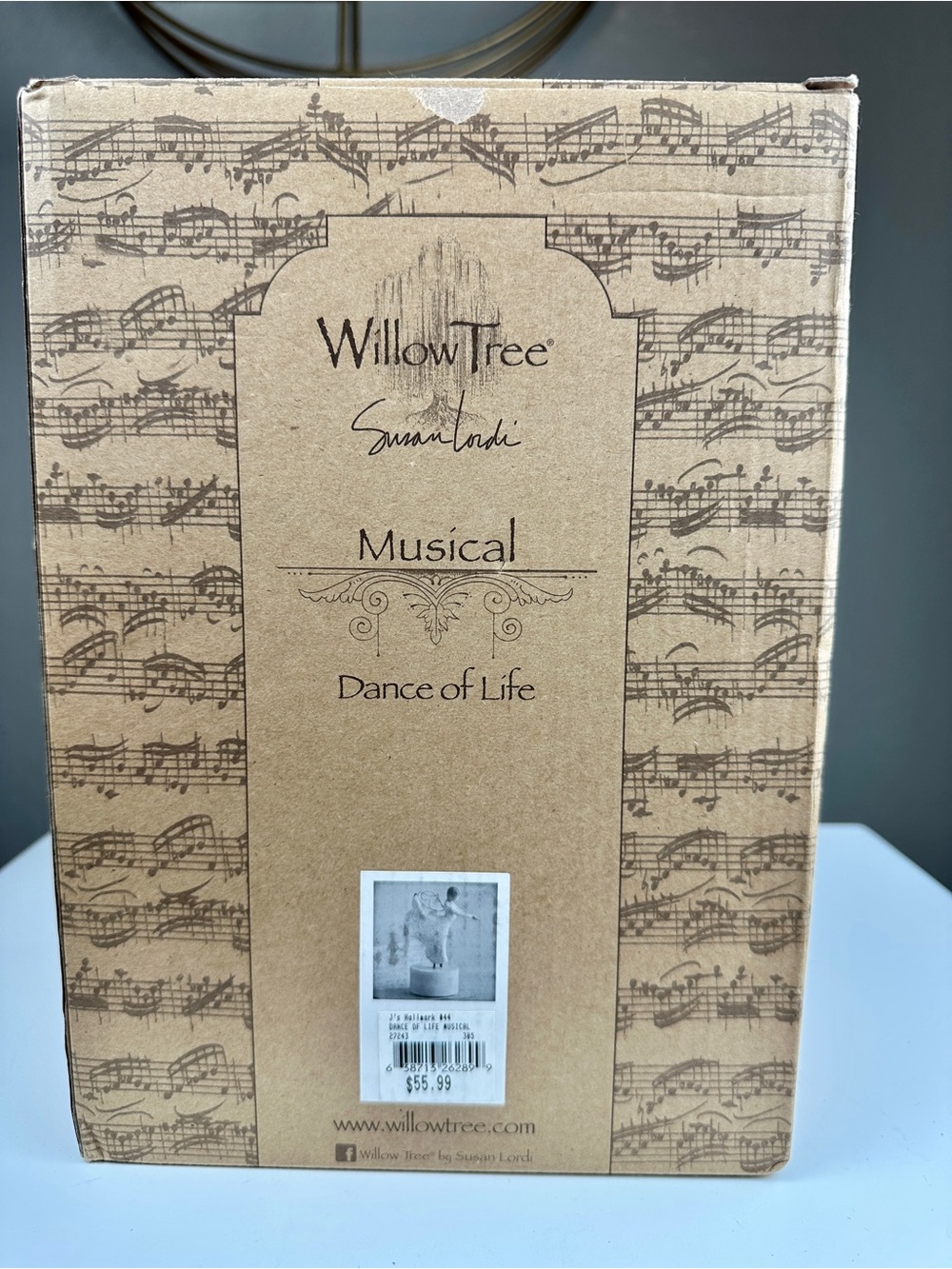 Willow Tree Dance of Life Musical #27243 Susan Lordi Retired Music Box NIB Works